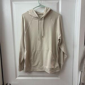 Vouri Cream Halo Oversized Hoodie